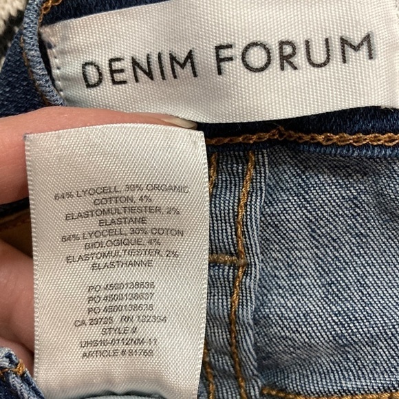 Denim Forum The Lola High Rise Skinny Jeans 27​ - Picture 13 of 13